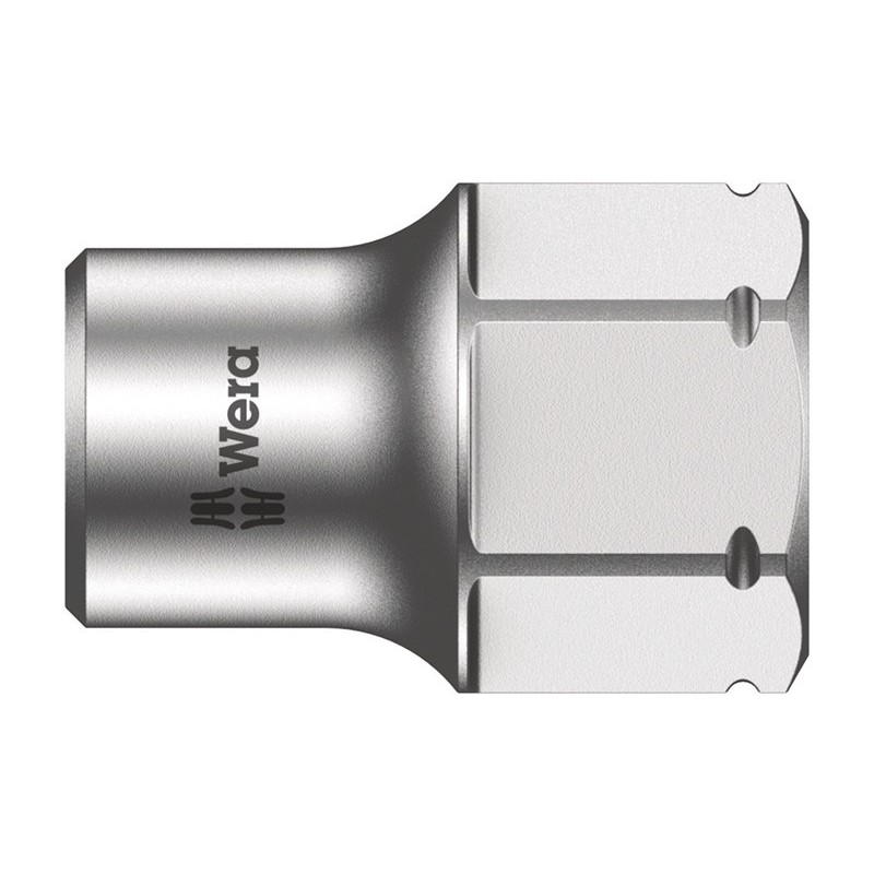 1 pcs - Wera 1/4 in Drive 6mm Standard Socket, 6 point, 18 mm Overall Length