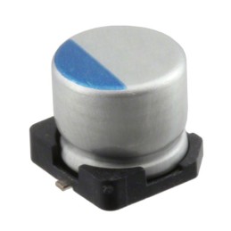 1 pcs : PCJ0J391MCL1GS - CAP ALUM POLY 390UF 20% 6.3V SMD
