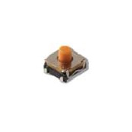 20 pcs - IP67 Yellow Button Tactile Switch, SPST 50 mA 3.3 (Dia.)mm Surface Mount