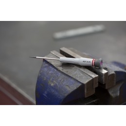 1 pcs - Facom Slotted Precision Screwdriver, 3 mm Tip, 75 mm Blade, 168 mm Overall