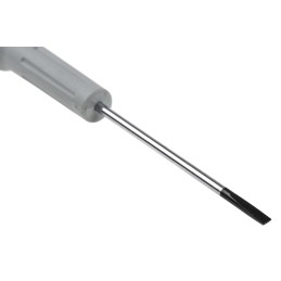 1 pcs - Facom Slotted Precision Screwdriver, 3 mm Tip, 75 mm Blade, 168 mm Overall