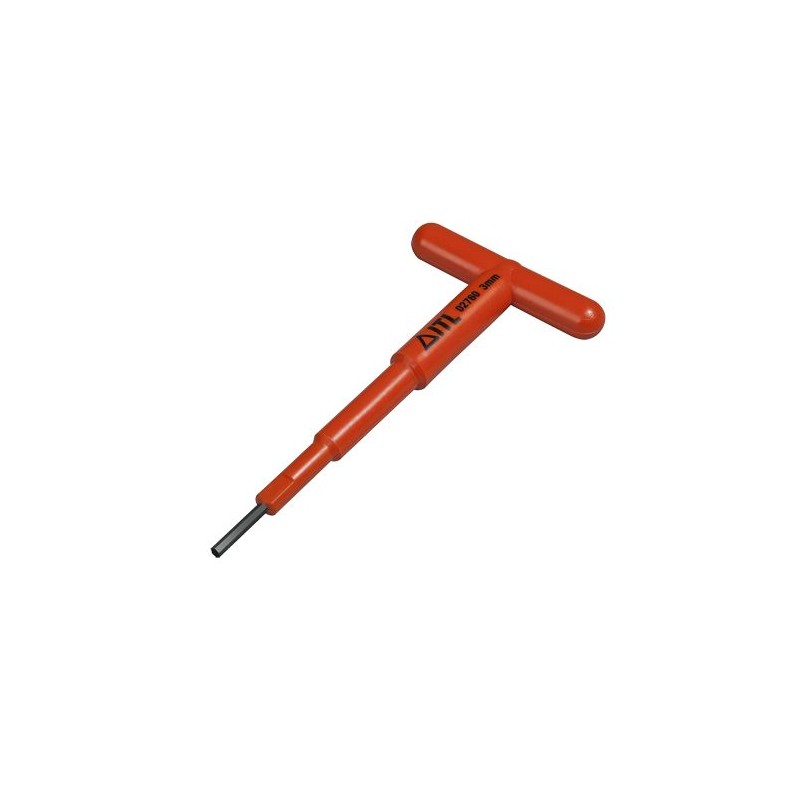1 pcs - ITL Insulated Tools Ltd T Shape Metric Hex Key, 3mm