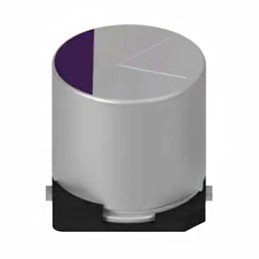 1 pcs : 63PFV10M6.3X6.1 - CAP ALUM HYB 10UF 20% 63V SMD