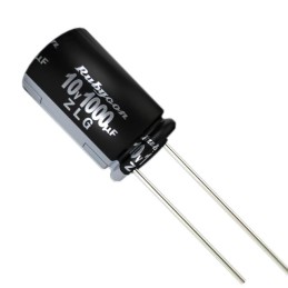 1 pcs : 10ZLG2200MEFC12.5X20 - CAP ALUM 2200UF 20% 10V RADIAL