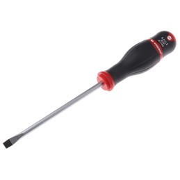 1 pcs - Facom Slotted Screwdriver, 8 x 1.2 mm Tip, 150 mm Blade, 275 mm Overall