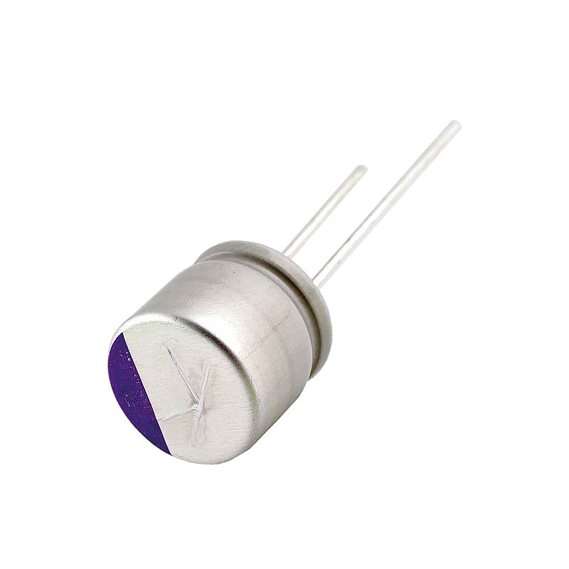 1 pcs : 25PZS330M10X9 - CAP ALUM POLY HYB 330UF 25V T/H