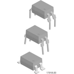 20 pcs - Vishay, SFH617A-3X016 Phototransistor Output Optocoupler, Through Hole, 4-Pin DIP
