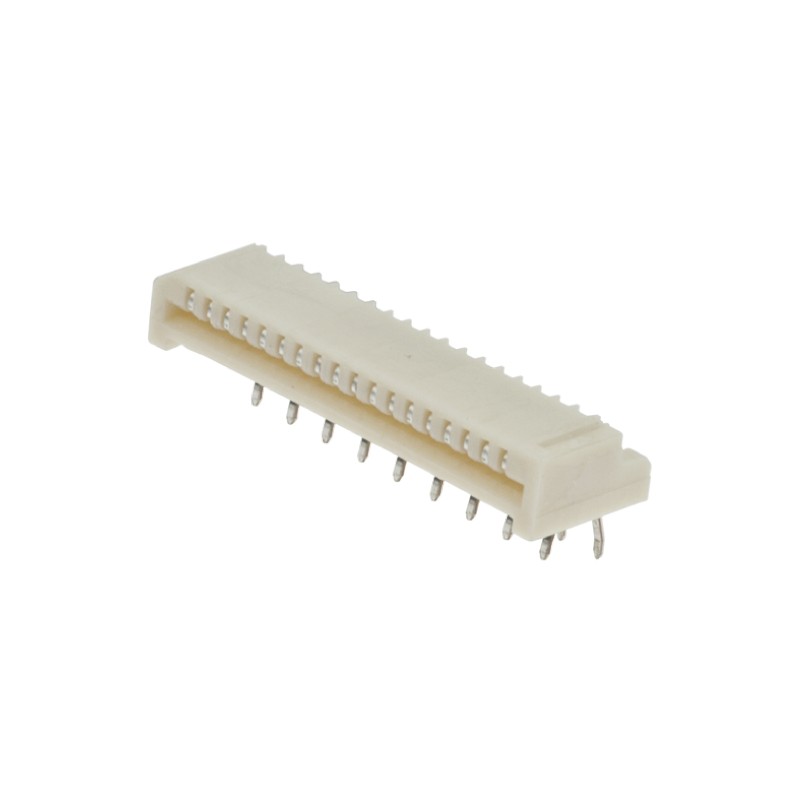 5 pcs - Molex, Easy-On, 52852 1mm Pitch 4 Way Right Angle FPC Connector, Bottom Contact