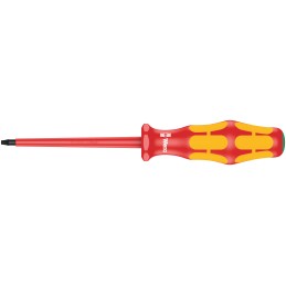 1 pcs - Wera Torx Insulated Screwdriver, T8 Tip, 80 mm Blade, VDE/1000V, 161 mm Overall