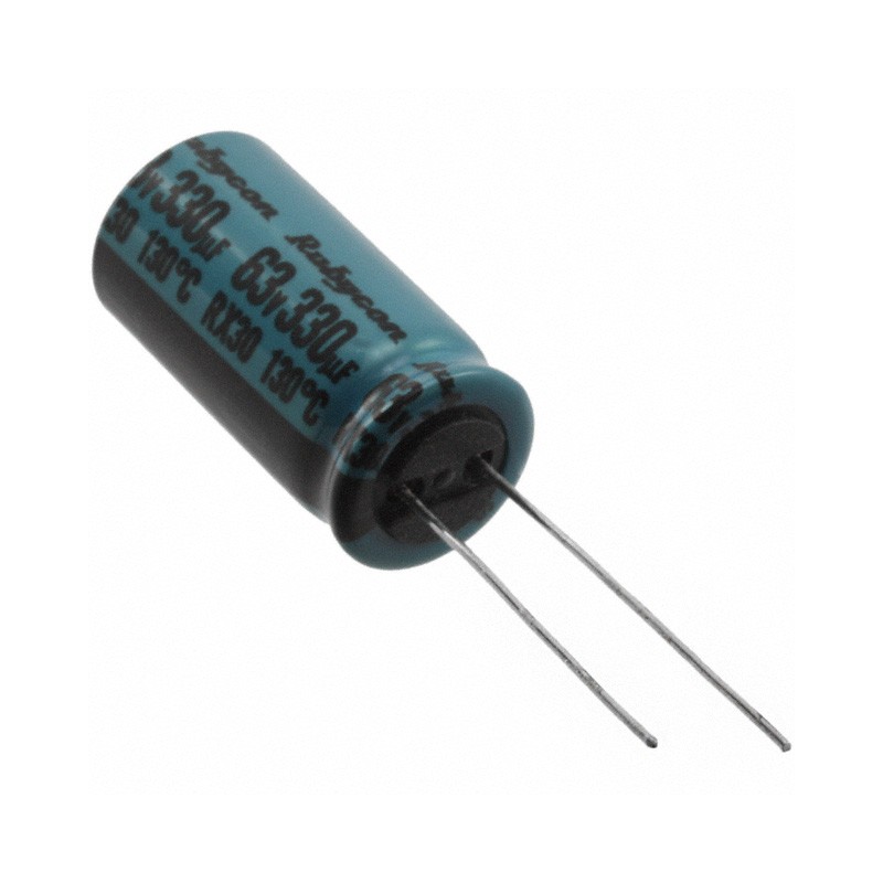 1 pcs : 63RX30330MG412.5X25 - CAP ALUM 330UF 20% 63V RADIAL