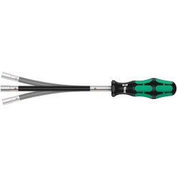 1 pcs - Wera Hexagon Screwdriver, 7 mm Tip, 167 mm Blade, 265 mm Overall