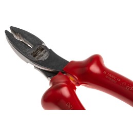 1 pcs - Bahco 10 Piece Electricians Tool Kit with Roll, VDE Approved