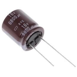 1 pcs : EKYC160ELL682MM20S - CAP ALUM 6800UF 20% 16V RADIAL