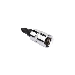 1 pcs - RS PRO 1/4 in Drive Bit Socket, Phillips Bit, PH1, 37 mm Overall Length