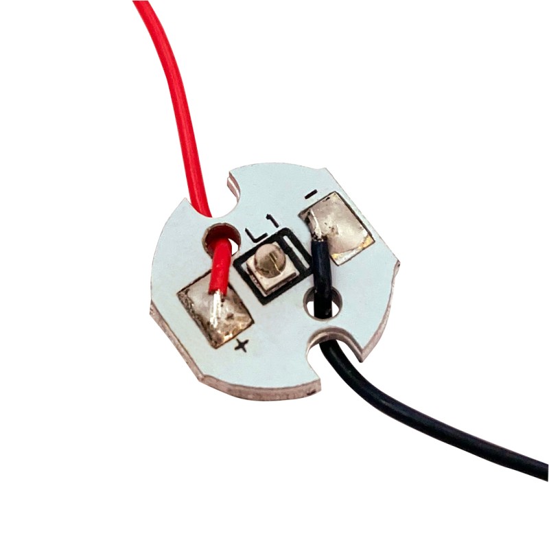 1 pcs - ILM-IQ01-85SL-SC201-WIR200. ILS, OSLON P1616 850nm IR LED, Flat Top SMD package