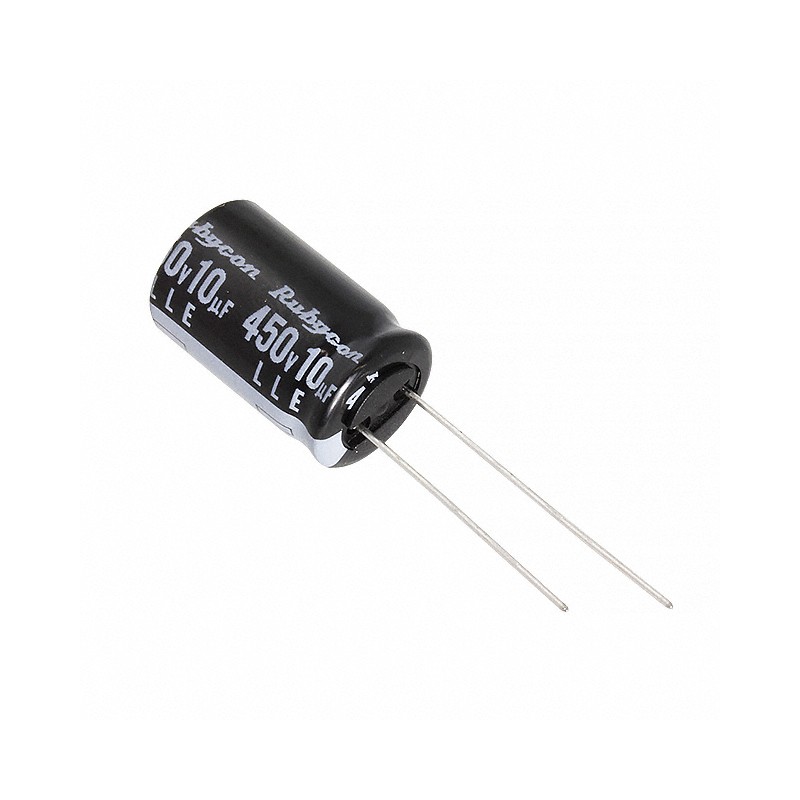 1 pcs : 450LLE10MEFC12.5X20 - CAP ALUM 10UF 20% 450V RADIAL