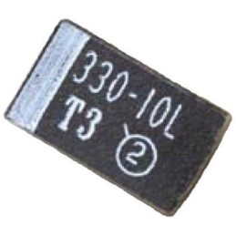 50 pcs - Vishay 6.8μF MnO2 Tantalum Capacitor 35V dc, 293D Series