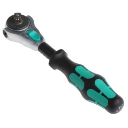 1 pcs - Wera 42-Piece Metric 1/4 in Standard Socket/Bit Set with Ratchet, 6 point, Hex Bit, Phillips Bit, Pozidriv Bit, Slotted