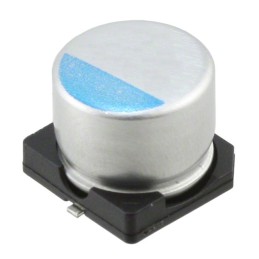 1 pcs : APXE160ARA151MH80G - CAP ALUM POLY 150UF 20% 16V SMD