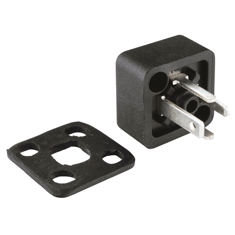 5 pcs - RS PRO 3P+E DIN 43650, Male Solenoid Valve Connector, 250 V ac Voltage