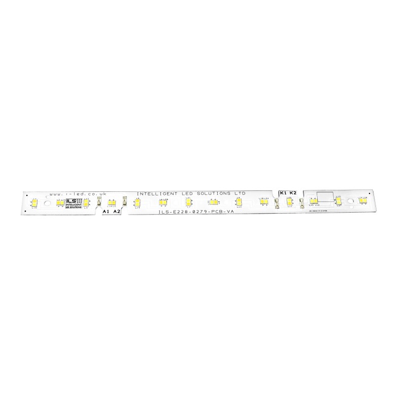 1 pcs - Intelligent LED Solutions 39.9V dc Hot White, Neutral White LED Strip, 279mm Length