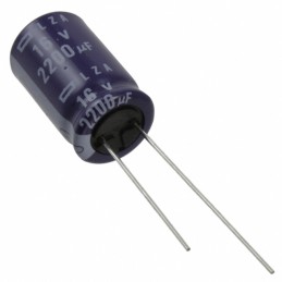 1 pcs : ELZA250ELL222MK25S - CAP ALUM 2200UF 20% 25V RADIAL