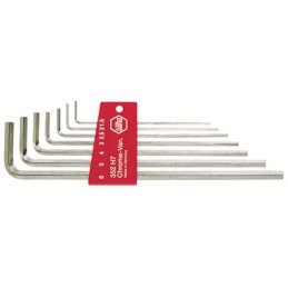 1 pcs - Wiha Tools 7 piece L Shape Metric Hex Key Set, 1.5 - 6mm