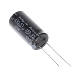 1 pcs : 450BXW33MEFR12.5X25 - CAP ALUM 33UF 20% 450V RADIAL
