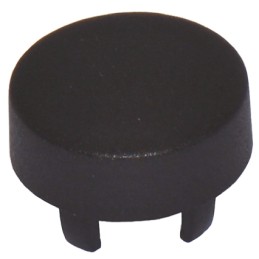 20 pcs - MEC Black Tactile Switch Cap for 5G Series, 1GAS09