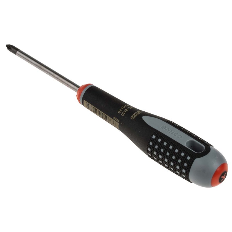 1 pcs - Bahco Phillips Screwdriver, PH1 Tip, 75 mm Blade, 197 mm Overall