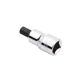 1 pcs - RS PRO 1/2 in Drive Bit Socket, Hex Bit, 14mm, 55 mm Overall Length