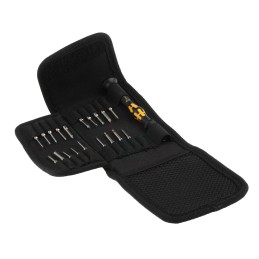 1 pcs - Wera Phillips, Hex-Plus, Slotted, Torx, Torx Plus Interchangeable Precision Screwdriver Set, 20-Piece, ESD-Safe