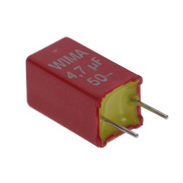 1 pcs : MKS2B044701K00KSSD - CAP FILM 4.7UF 10% 50VDC RADIAL