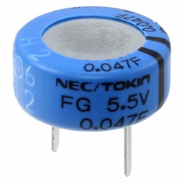 1 pcs : FG0H473ZF - CAP 47MF -20% +80% 5.5V T/H