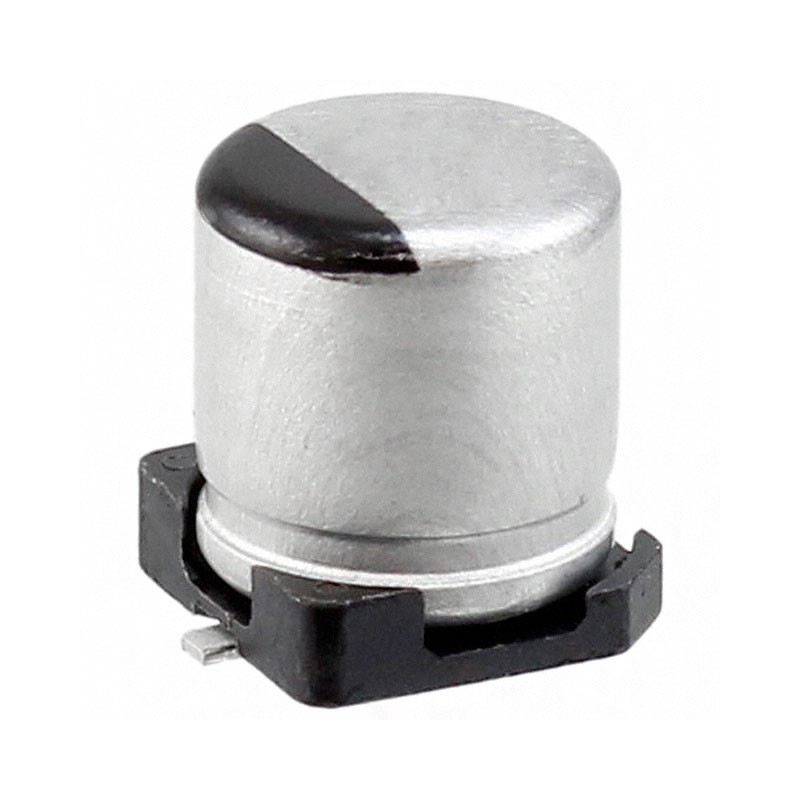 1 pcs : HZA106M050C12T-F - CAP ALUM HYB 10UF 20% 50V SMD