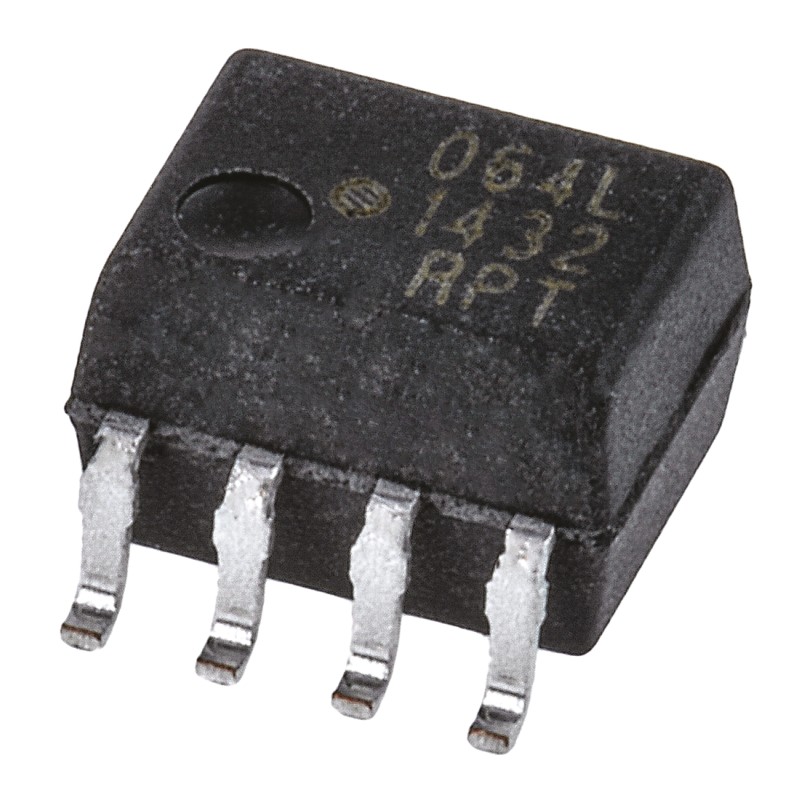1 pcs - Broadcom, ACPL-064L-000E DC Input Logic Gate Output Dual Optocoupler, Surface Mount, 8-Pin SOIC