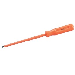 1 pcs - SAM Slotted Insulated Screwdriver, 3 mm Tip, 100 mm Blade, VDE/1000V, 187 mm Overall