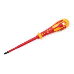 1 pcs - CK Phillips Screwdriver, PZ2 Tip, 125 mm Blade, VDE/1000V, 232 mm Overall