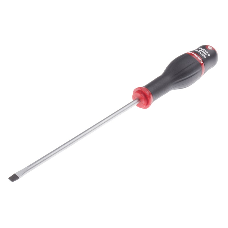 1 pcs - Facom Slotted Screwdriver, 5.5 x 1 mm Tip, 150 mm Blade, 259 mm Overall