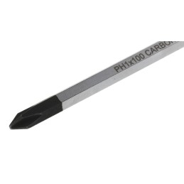 1 pcs - Facom Phillips Screwdriver, PH1 Tip, 100 mm Blade, 209 mm Overall