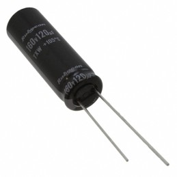 1 pcs : 160TXW120MEFR10X30 - CAP ALUM 120UF 20% 160V RADIAL