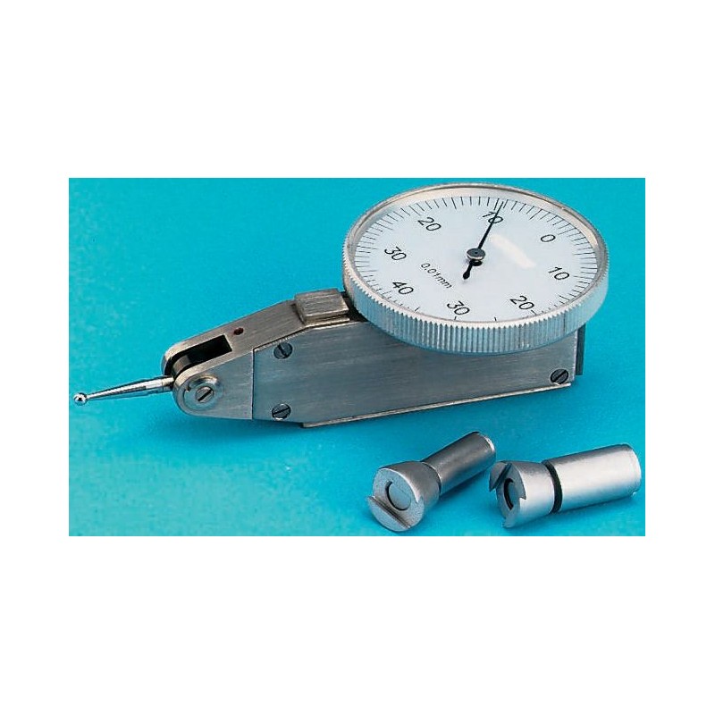 1 pcs - RS PRO Metric DTI Gauge, +0.8mm Max. Measurement, 0.01 mm Resolution, ±0.02 mm Accuracy With UKAS Calibration
