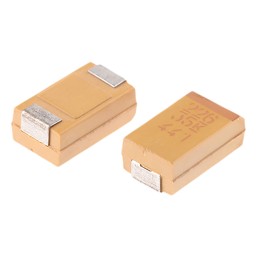 25 pcs - KEMET 22μF MnO2 Tantalum Capacitor 35V dc, T491 Series