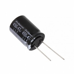 1 pcs : 450LLE47MEFC18X25 - CAP ALUM 47UF 20% 450V RADIAL