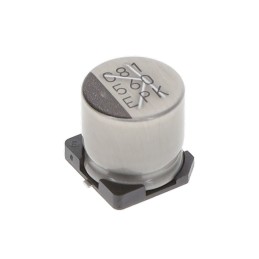 1 pcs : 25PKV560M10X10.5 - CAP ALUM HYB 560UF 20% 25V SMD