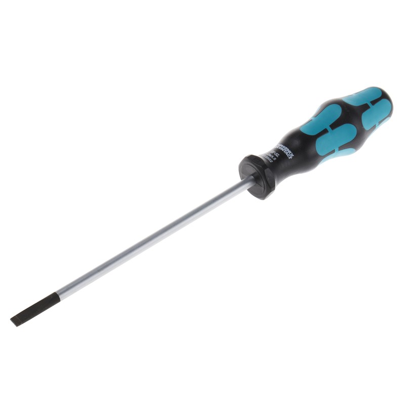 1 pcs - Phoenix Contact Slotted Screwdriver, 5.5 x 1 mm Tip, 150 mm Blade, 248 mm Overall