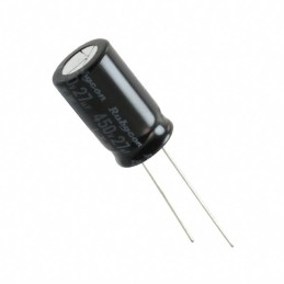 1 pcs : 450LXW27MEFR12.5X20 - CAP ALUM 27UF 20% 450V RADIAL