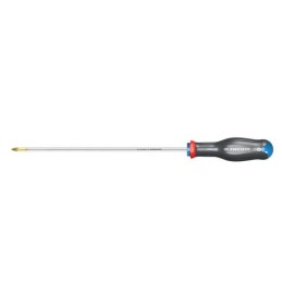1 pcs - Facom Pozidriv Screwdriver, PZ1 Tip, 250 mm Blade, 359 mm Overall