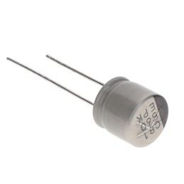 1 pcs : 25PZK560M10X9 - CAP ALUM HYB 560UF 20% 25V T/H