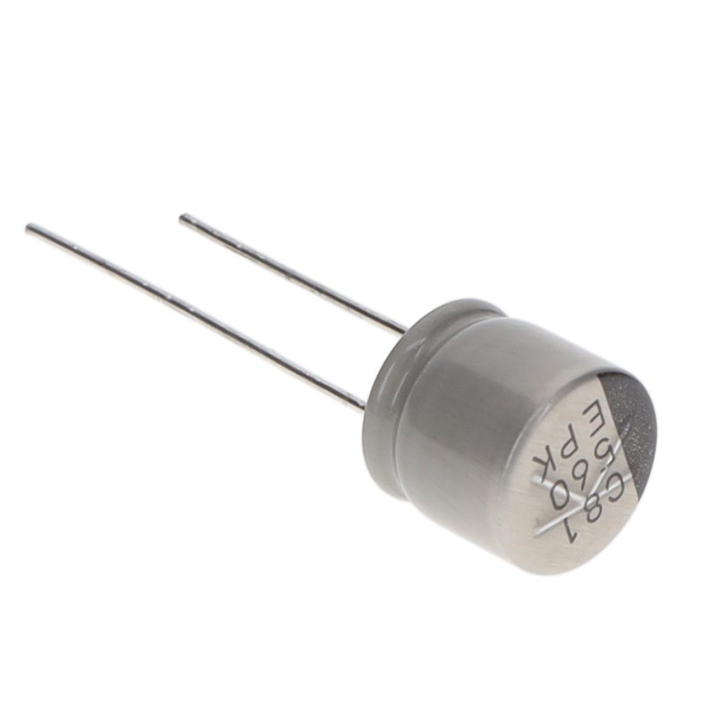 1 pcs : 25PZK560M10X9 - CAP ALUM HYB 560UF 20% 25V T/H